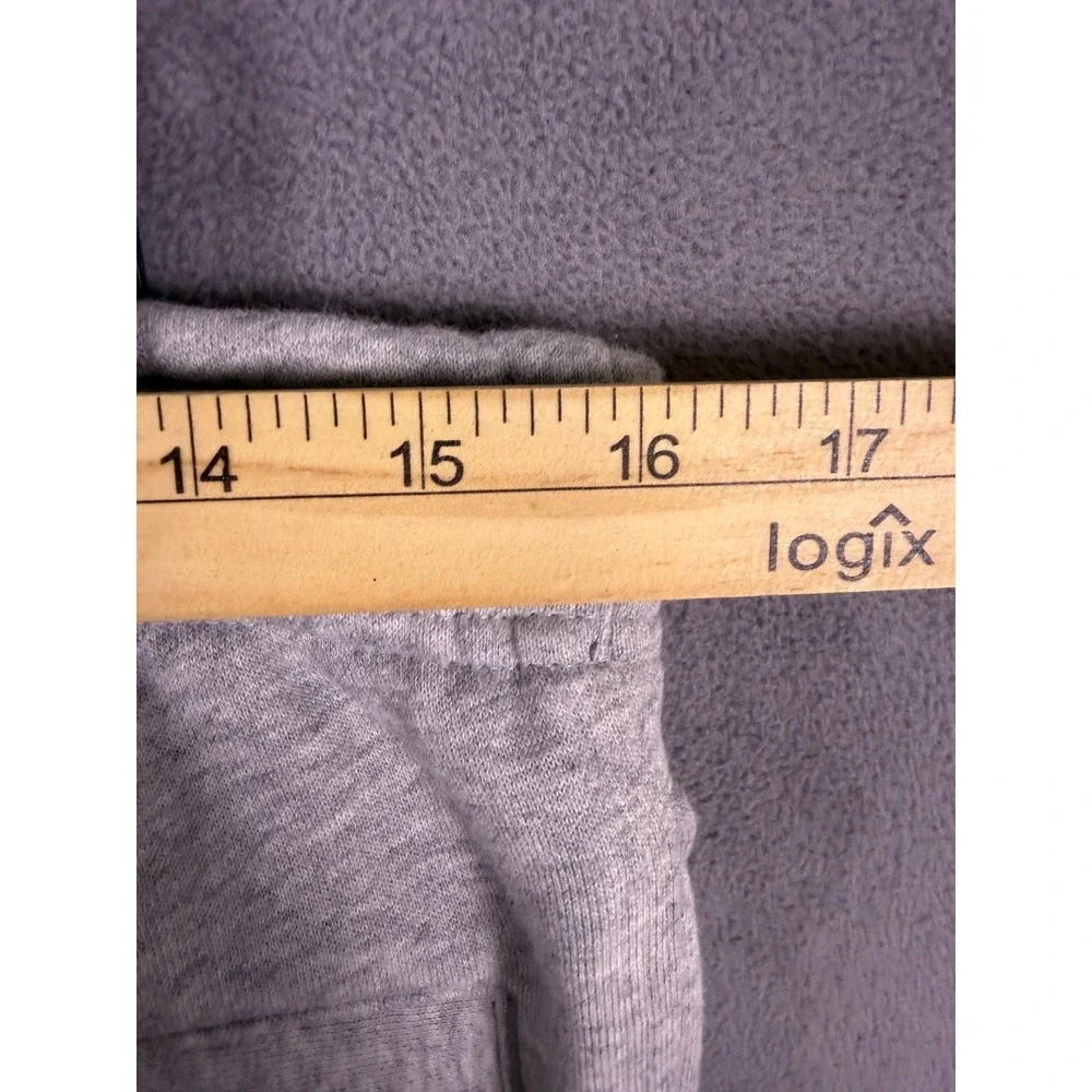 Nike Mens M Gray Joggers Gym Workout Swoosh‎ Club Fleece Sweatpants